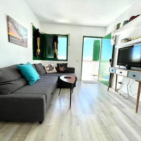 Apartamento Con Wifi Y Terraza En Primera Linea De Oceano, Playa El Cotillo Lejlighed *